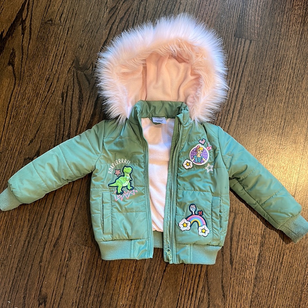 2T Toy Story Disney Store Winter Coat